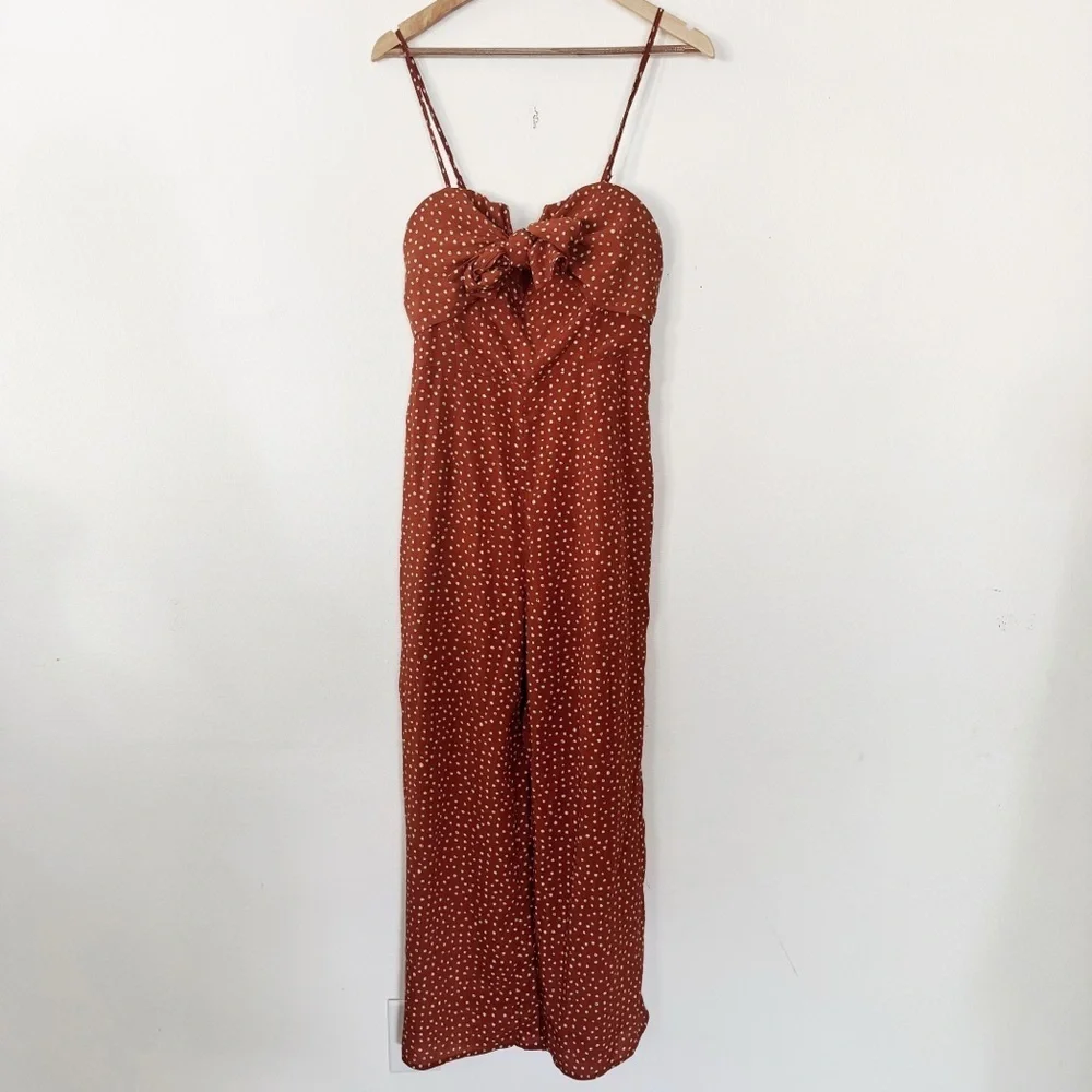 Cloud Ten rusty Polka Dot Jumpsuit large